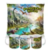 Kubek Poduszka Dinozaur Dinozaury T-rex Tyrannosaurus Triceratops